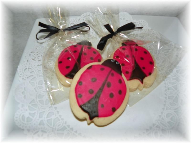 Ladybug cookie